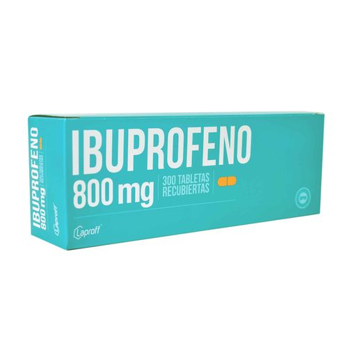 Ibuprofeno 800 Mg Caja X 300 Tabletas Laproff