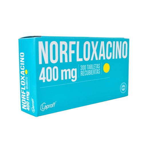 Norfloxacina 400 Mg Caja X 300 Tabletas Laproff