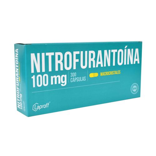 Nitrofurantoina 100 Mg Caja X 300 Cápsulas Laproff