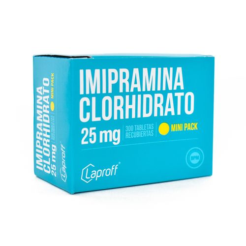 Imipramina Clorhidrato 25 Mg Caja X 300 Tabletas Laproff