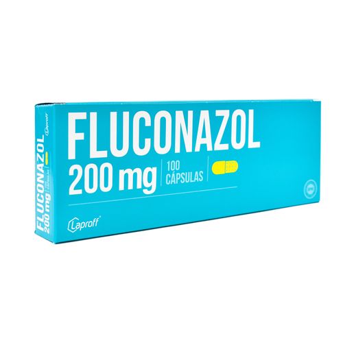 Fluconazol 200 Mg Caja X 100 Cápsulas Laproff