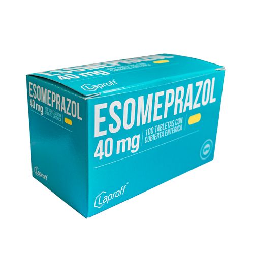 Esomeprazol 40 Caja X 100 Tabletas Recubiertas Laproff