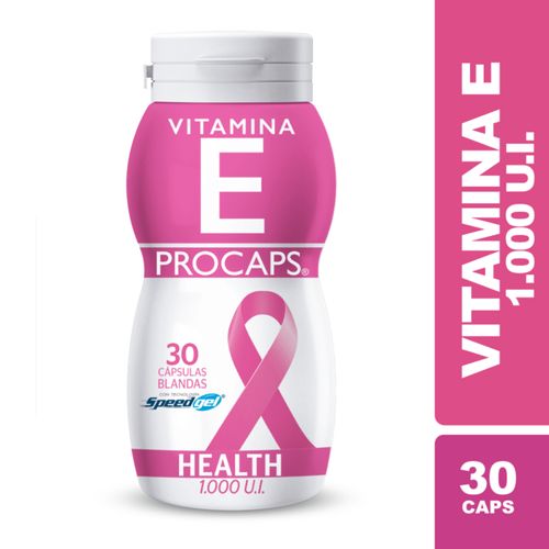 Vitamina E 1000 Ui Frasco X 30 Cápsulas Procaps