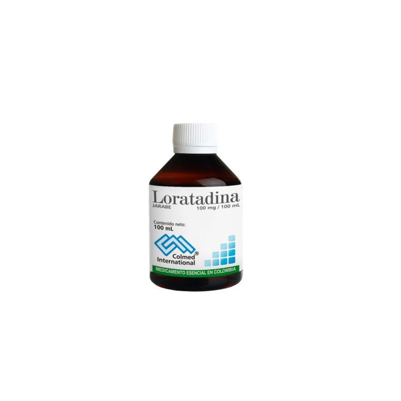 Loratadina 5 Mg/5Ml Frasco 100 Ml Jarabe Colm