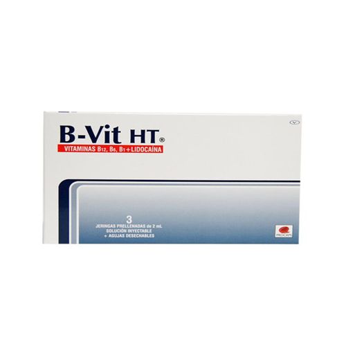 B Vit Ht Inyectable Jeringa Prellenada Caja X 3 Ampollas Procaps