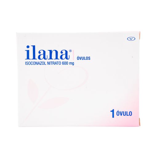 Ilana Isoconazol Nitrato 600 Mg Caja X 1 Óvulo Colmed