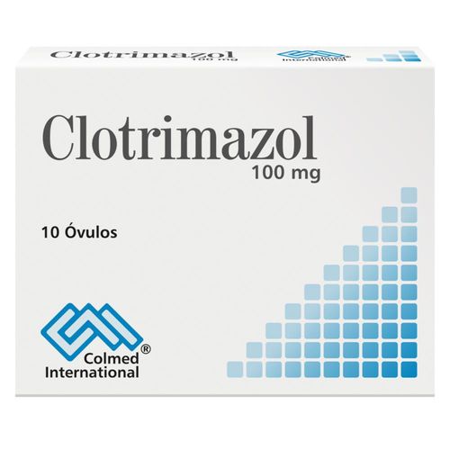 Clotrimazol 100 Mg Caja X 10 Cápsulas Vaginales Colmed