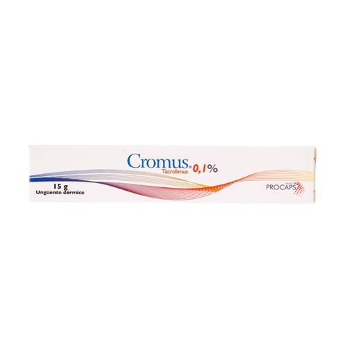 Cromus Tacrolimus Monohidrato 1% Tubo X 15 Gr Ünguento Tópico Procaps