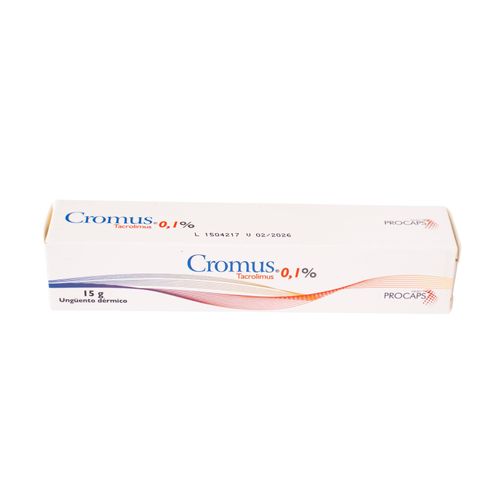 Cromus Tacrolimus Monohidrato 1% Tubo X 30 Gr Ünguento Tópico Procaps