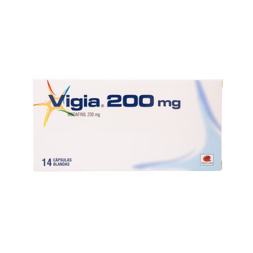 Vigia Modafinil 200 Mg Caja X 14 Cápsulas Procaps