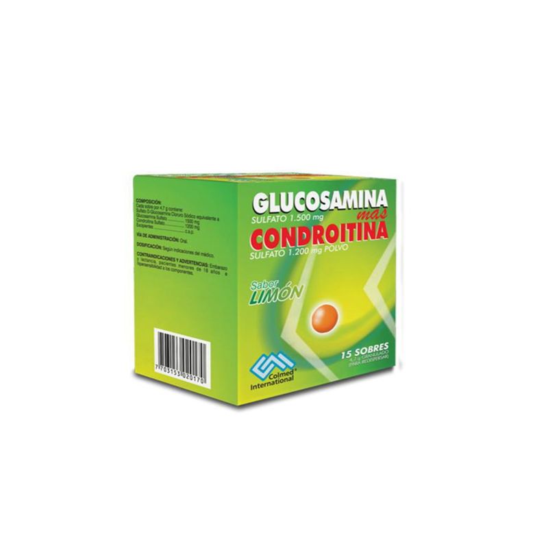 Glucosamina condroitina caja 15 sobres
