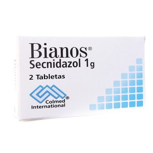 Bianos Secnidazol 1 Gr Caja X 2 Tabletas Colmed