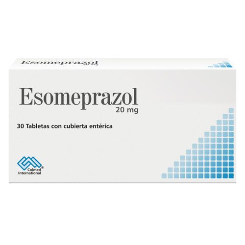 Esomeprazol 20 Mg Caja X  30 Tabletas Colm
