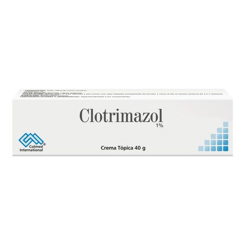 Clotrimazol 1% Crema Tópica Tubo X 40 Gr Colmed