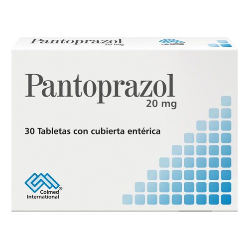 Pantoprazol 20 Mg Caja X 30 Tabletas Colmed