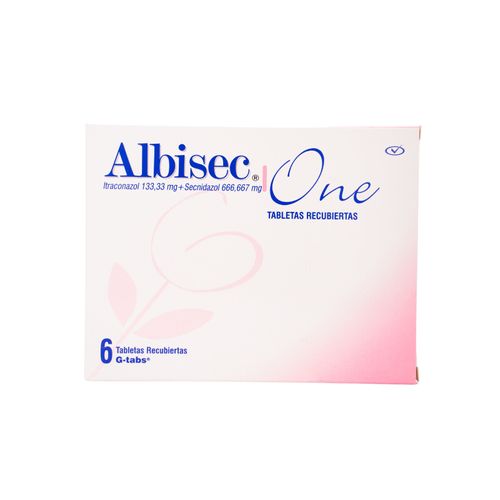 Albisec One Itraconazol Secnidazol 133.33Mg Caja X 6 Tabletas Procaps