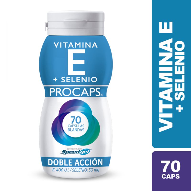 Vitamina E Selenio x 70 Cápsulas Blandas