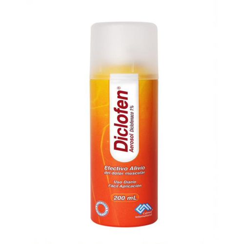 Diclofen Diclofenaco Potásico 1% Frasco X 200 Ml Aerosol 1 Gr Procaps