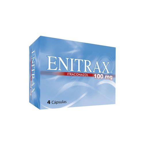 Enitrax Dc Itraconazol 100 Mg Caja X 4 Cápsulas Procaps