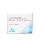 Acetaminofén Codeína 30 Tabletas Colmed