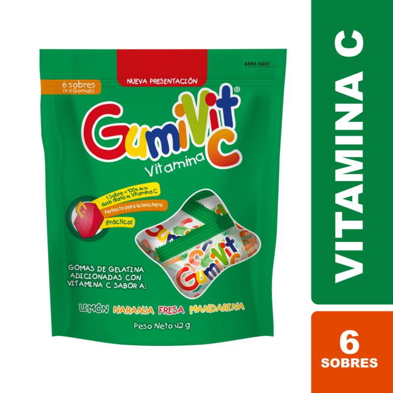 Gumivit Surtido 6 Sobres Procaps Kids