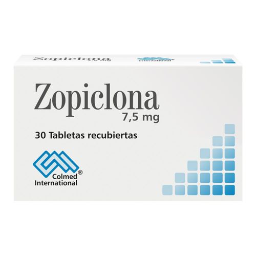 Zopiclona 7.5 Mg Caja X 30 Tabletas Colmed