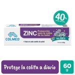 Oxido De Zinc Colmed Pomada Tubo 60 Gramos