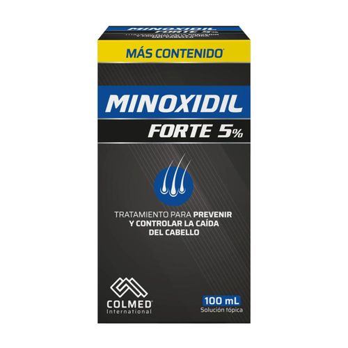 Minoxidil Forte 0.05 Frasco X 100 Ml Colmed