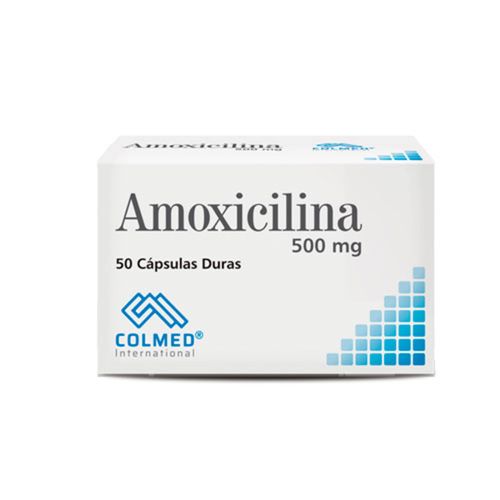 Amoxicilina 500 Mg Caja X 50 Cápsulas Colmed