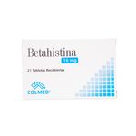 Betahistina 16 Mg Caja X 21 Tabletas Colmed
