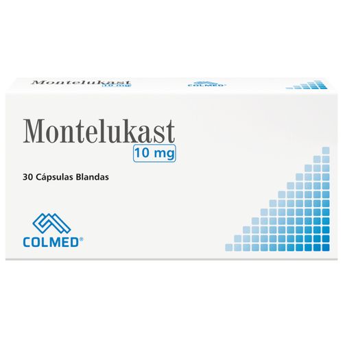 Montelukast 10 Mg Caja X 30 Tabletas Colmed