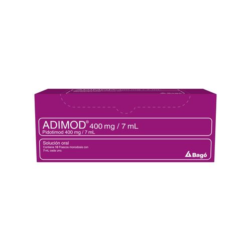 Adimod Pidotimod 400 Mg/7 Ml Caja X 10 Unidades Oralbago