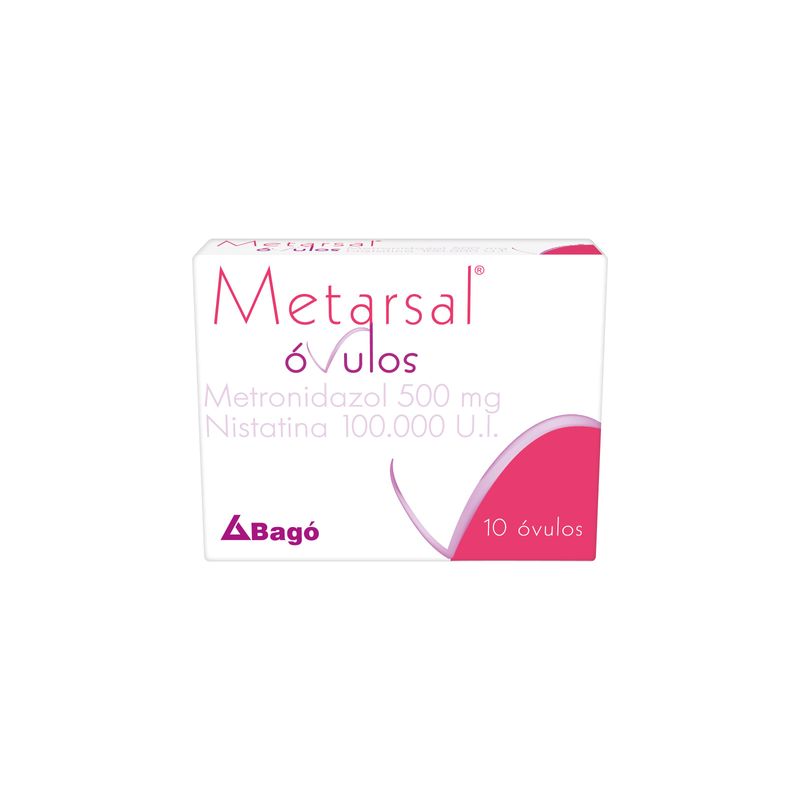 Metarsal Vaginales Metronidazol 10 Óvulos