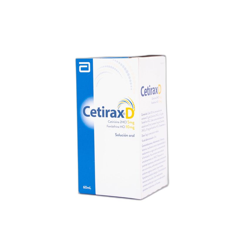 Cetirax Cetirizina Fenilefrina 60 ml Oral