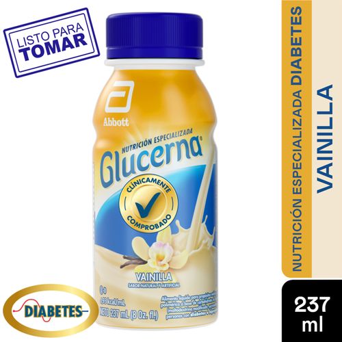 Glucerna Líquida Vainilla Botella X 237 Ml Abbott