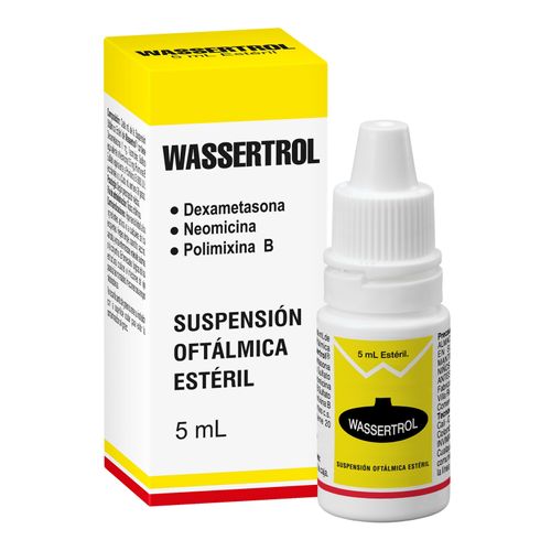Wassertrol Solución Oftálmica Frasco X 5 Ml