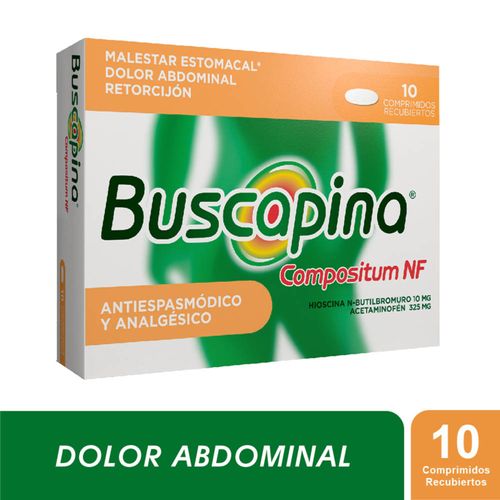 Buscapina Compuesta 10/325 Ml Caja X 10 Tabletas Opella