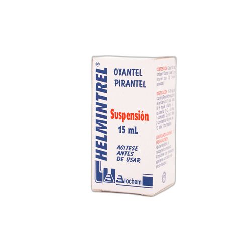 Helmintrel Oxantel 5 Gr Pirantel 5 Gr Frasco X 15 Ml Biochem