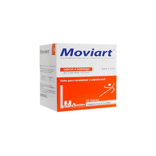 Moviart Polvo 1500 + 1200M Caja X 30 Sobres Biochem
