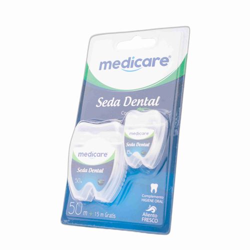 Seda Dental Medicare Menta Tubo X 50 Metros + 15 Metros Option