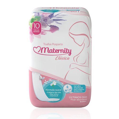 Toalla Maternity Oferta Paquete X 10 Unidades Pack 2 Precio Especial Option