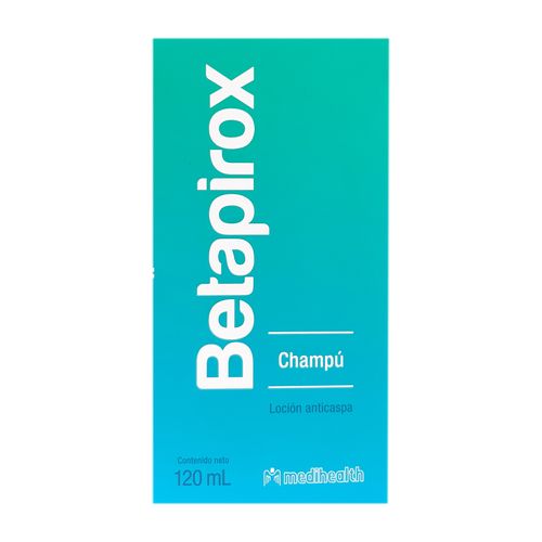 Shampoo Anticaspa Betapirox Frasco X 120 Ml Megalabs