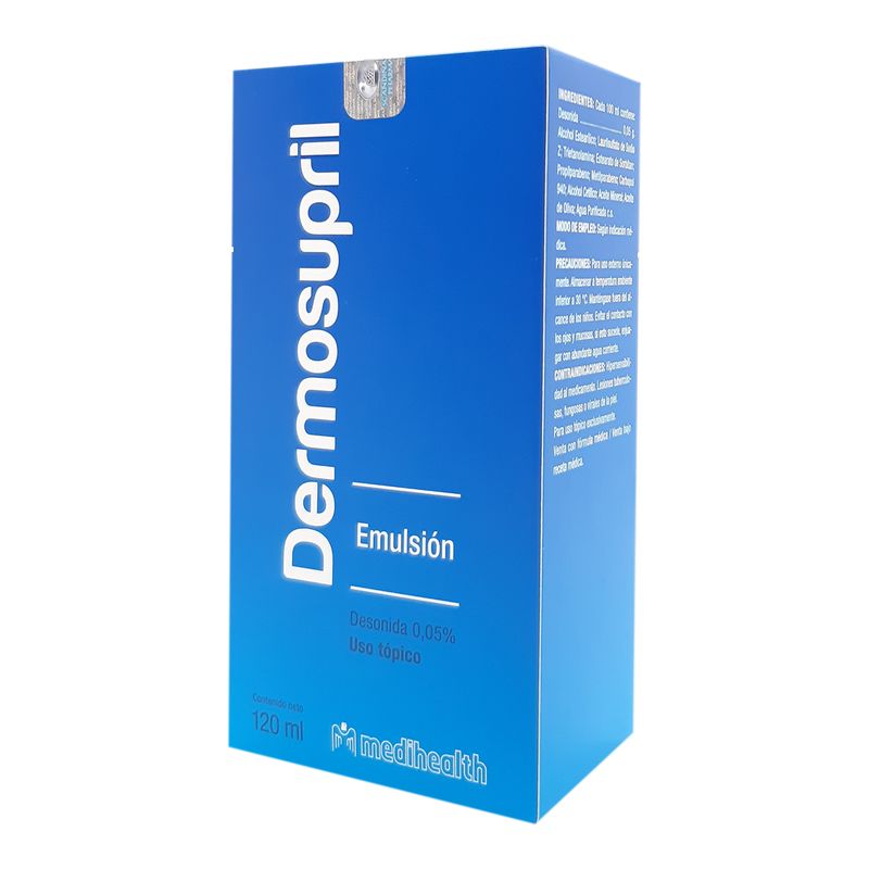 Dermosupril Desonida 0.05% Emulsión 120 Ml
