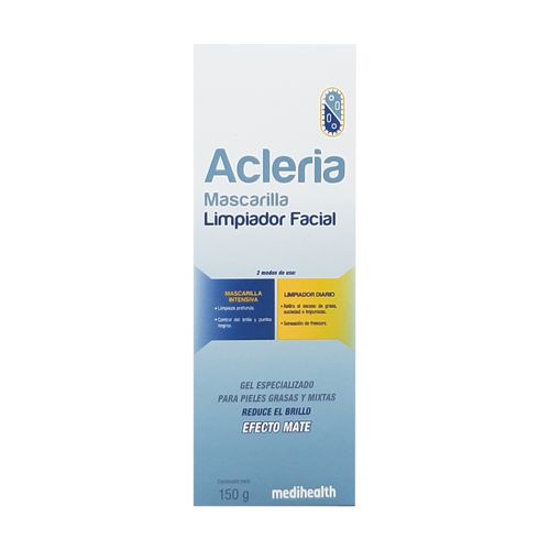 Mascarilla Acleria Limpiadora Facial Mate X 50 Gr