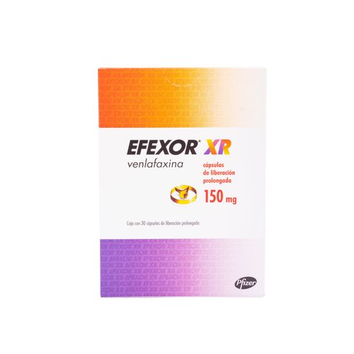 Efexor Xr Venlafaxina Clorhidrato 150Mg Caja X 30 Cápsulas Aspen