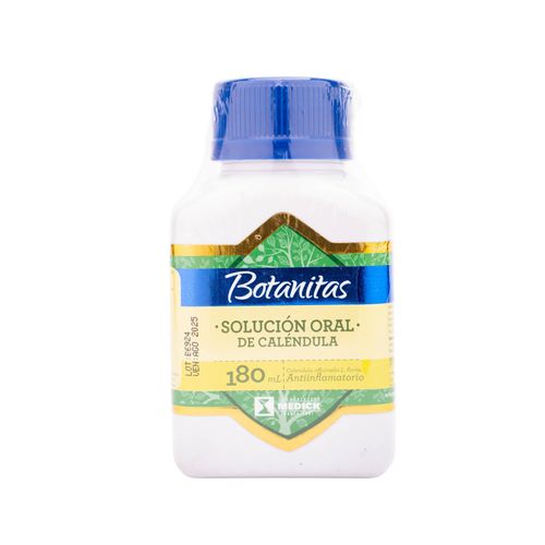 Solución Oral De Caléndula Botanitas Frasco X 180 Ml Medick