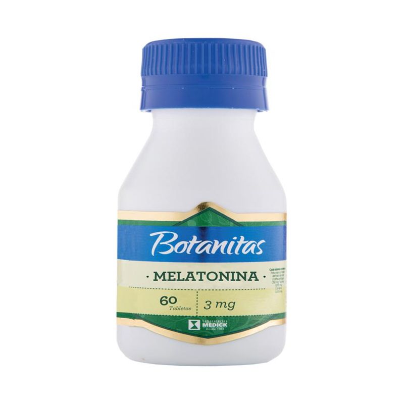 Melatonina 3 Mg Frasco X 60 Cápsulas Medick