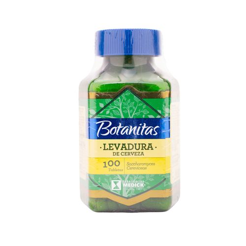 Levadura De Cerveza Botanitas Caja X 100 Cápsulas Medick