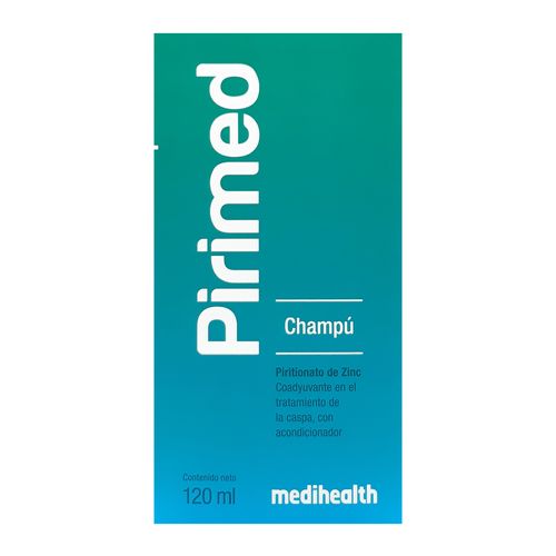 Shampoo Pirimed Anticaspa Con Acondicionador Frasco X 120 Ml Megalabs