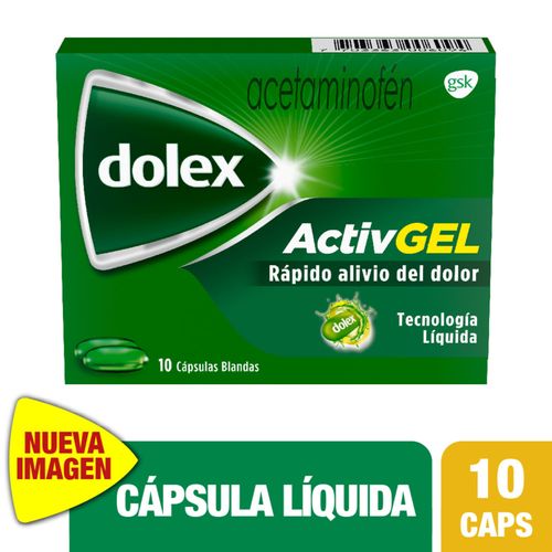Dolex Activgel Caja X 10 Cápsulas